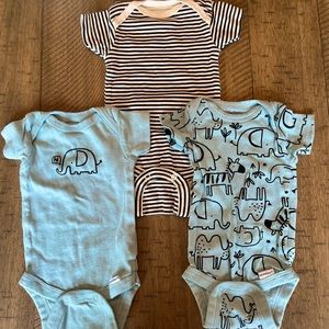 NewBorn Baby Boy Onesie Bundle 💙🐘